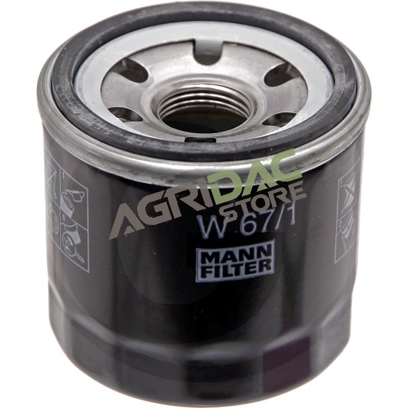MANN FILTER Filtro de óleo do motor