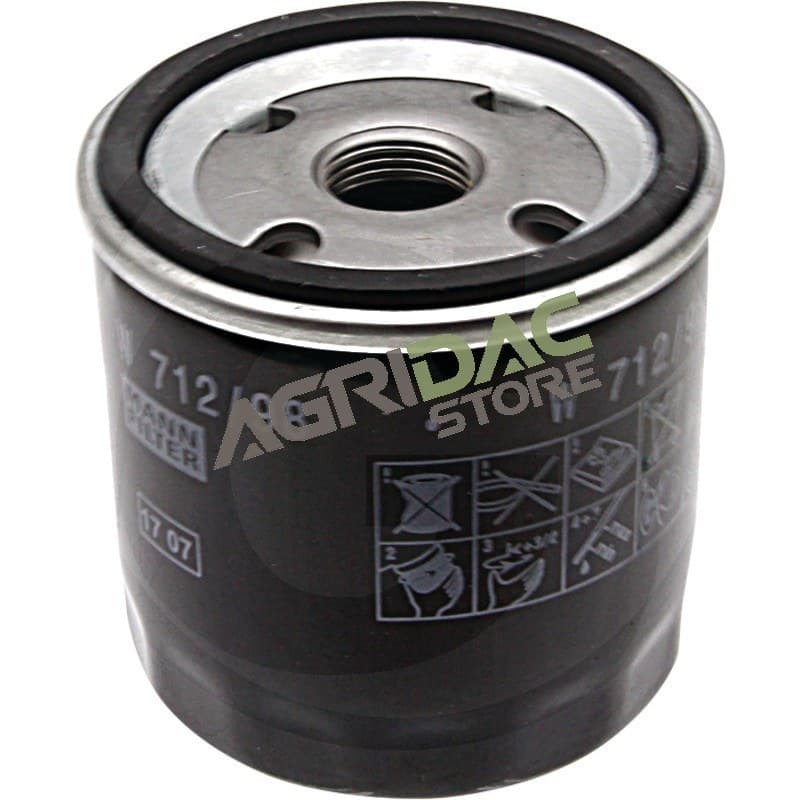 MANN FILTER Filtro de óleo do motor