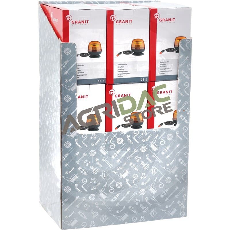 Rotativo LED; Display: 18 unidades