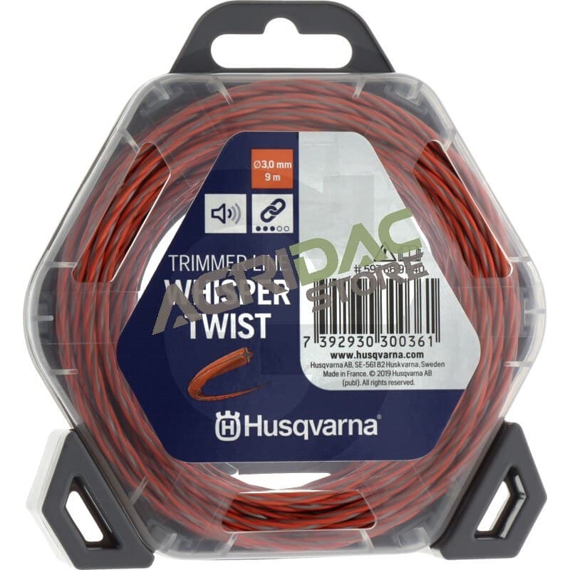 Husqvarna Fio de nylon Whisper-Twist