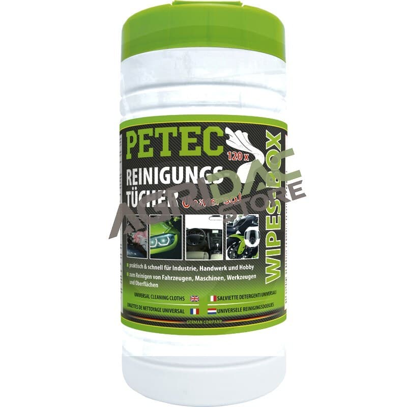 PETEC Verbindungstechnik Reinigungstücher Wipes Box