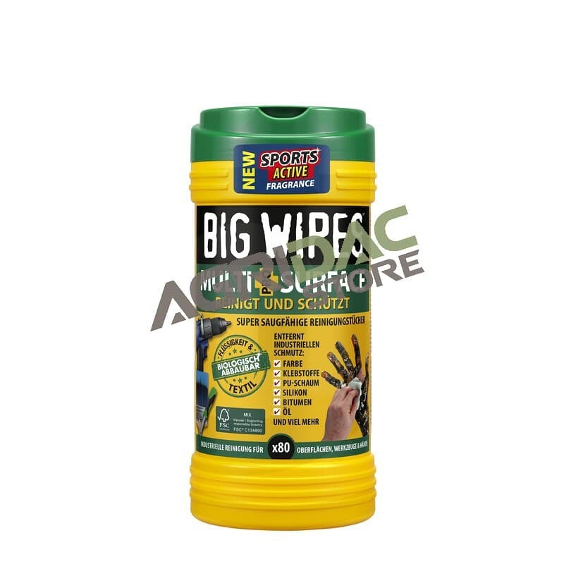 Big Wipes Toalhetes de limpeza multiusos