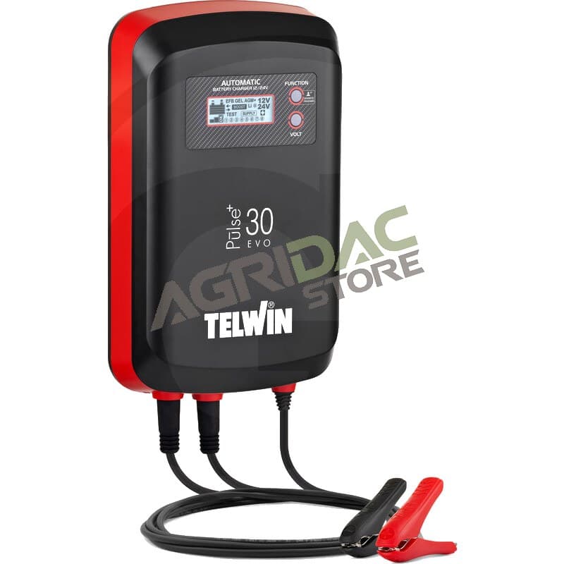 Telwin Carregador de baterias PULSE 30 EVO