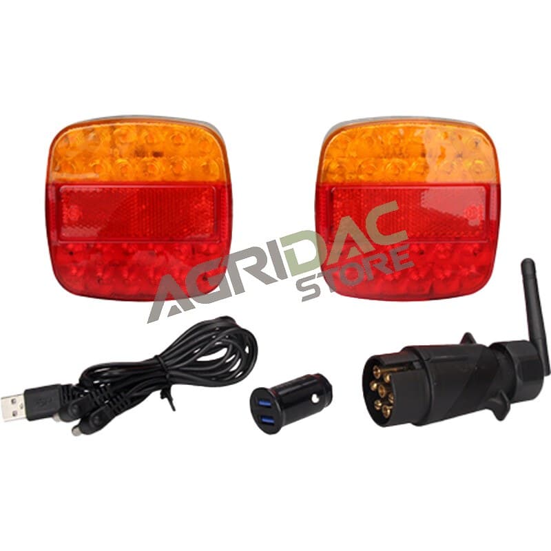 Conjunto luzes magnéticas sem fios LED