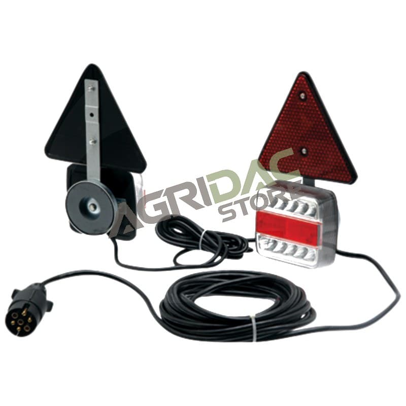 Conjunto de luzes magnéticas LED