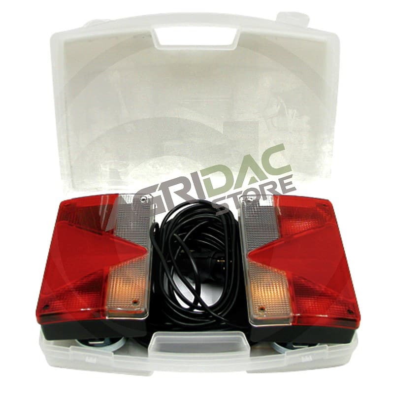 Conjunto de luzes para reboque