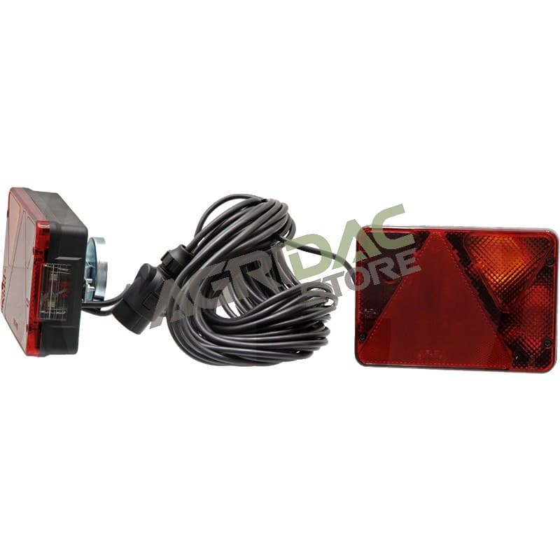 Conjunto de luzes para reboque