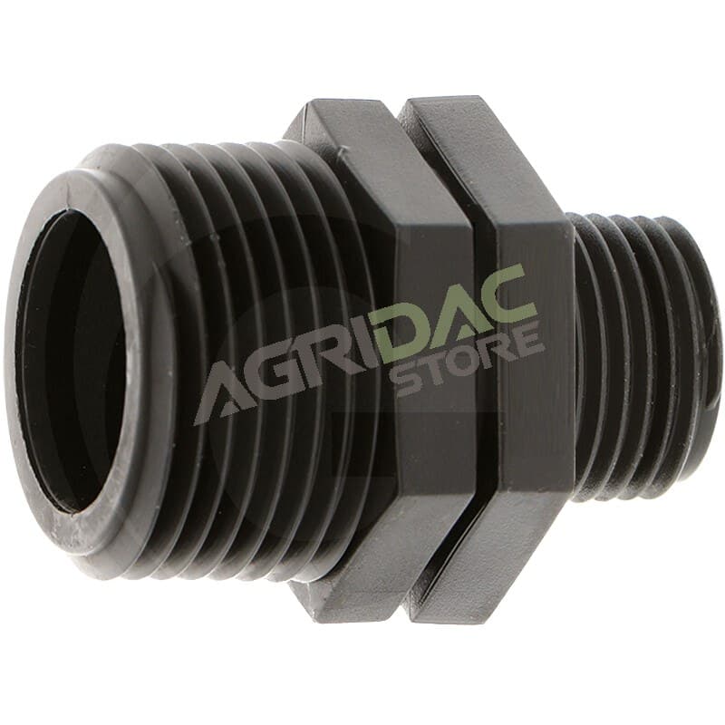 Reduzierdoppelnippel 1" x 3/4"