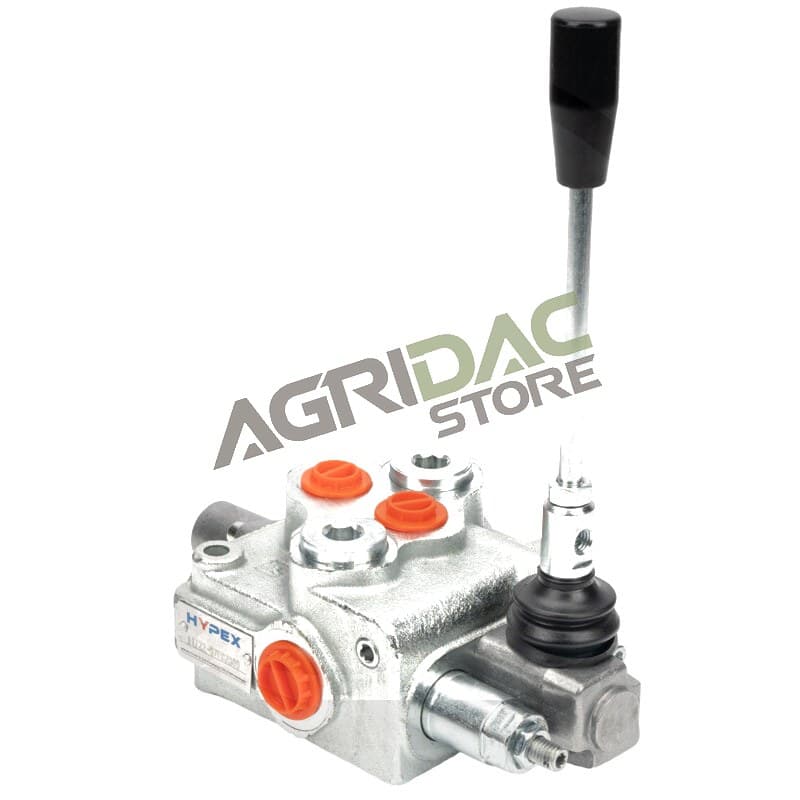 HYPEX Válvula P45 1x dupla acção (A-B fechado)